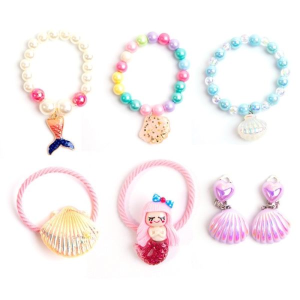 6入貝殼飾品沐浴球 