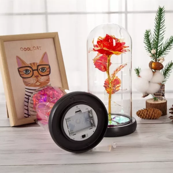 金箔玫瑰花燈飾 浪漫小物,居家布置,夢幻燈飾,玫瑰燈, 生活小物