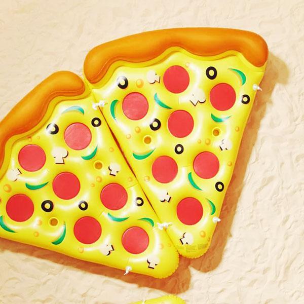 YF13857 XF4202  - 披薩水上浮床 (特價) 夏季專區,充氣泳池／摺疊泳池/充氣滑梯,帳篷/球池,