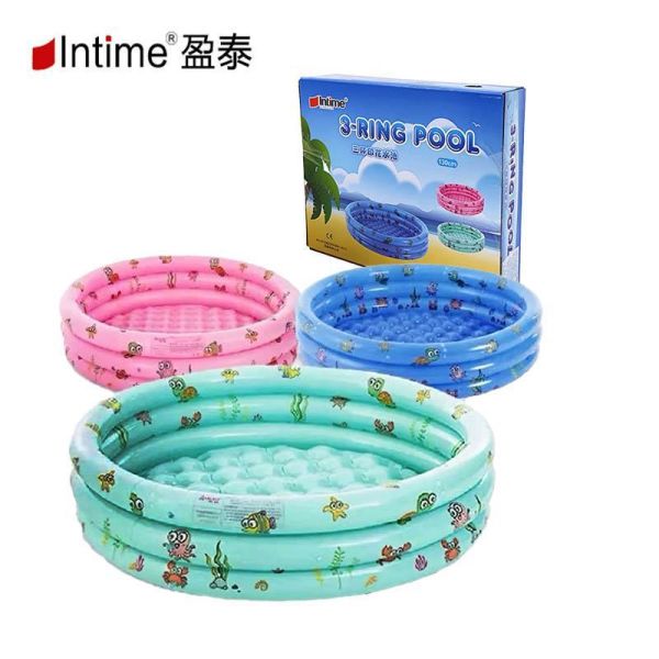 YF4274 -三環水池 夏季專區,充氣泳池／摺疊泳池/充氣滑梯,帳篷/球池,