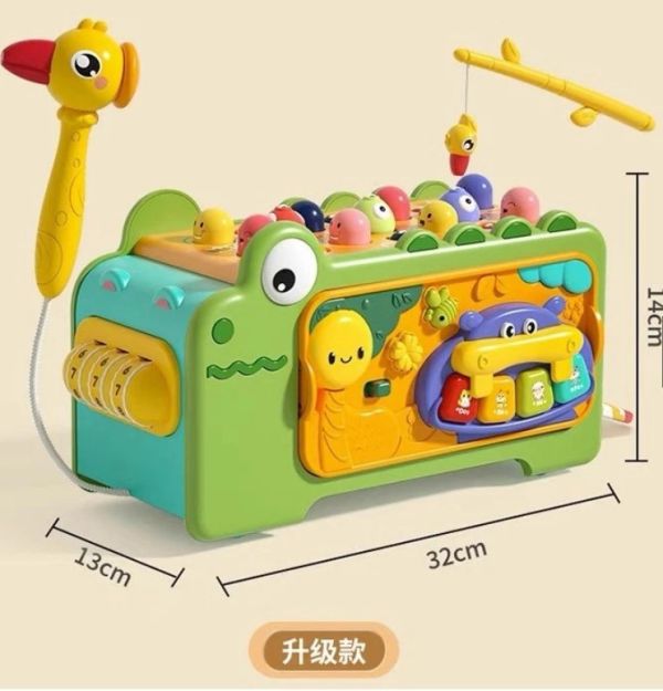 CF165508 多功能鱷魚益智音樂敲琴 益智玩具, 嬰兒玩具,  幼兒玩具