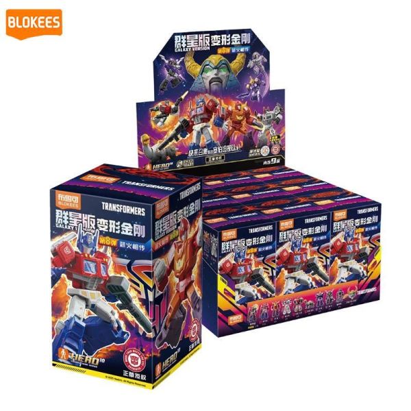 LK53105 -布魯可-群星版 變形金剛盲盒第八彈 正版授權品牌玩具,BLOKEES布魯可,盲盒,公仔,