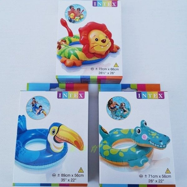 YF16349 動物盒裝泳圈 