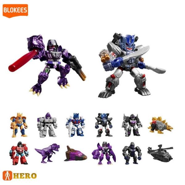 LK53324  -布魯可星辰版變形金剛盲盒第六彈 正版授權品牌玩具,BLOKEES布魯可,盲盒,公仔,
