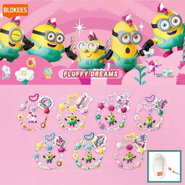 LK53436 - 布魯可小小兵搭豆版ART第一彈 正版授權品牌玩具,BLOKEES布魯可,盲盒,公仔,