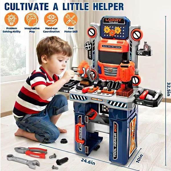 CF171564 - 奇趣2合一工具卡車 仿真工具系列,玩具車/停車場,場景套裝類,