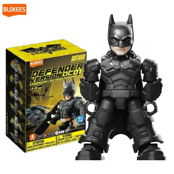 LK53188  -布魯可DC英雄星辰版第一彈蝠影破曉 正版授權品牌玩具,BLOKEES布魯可,盲盒,公仔,