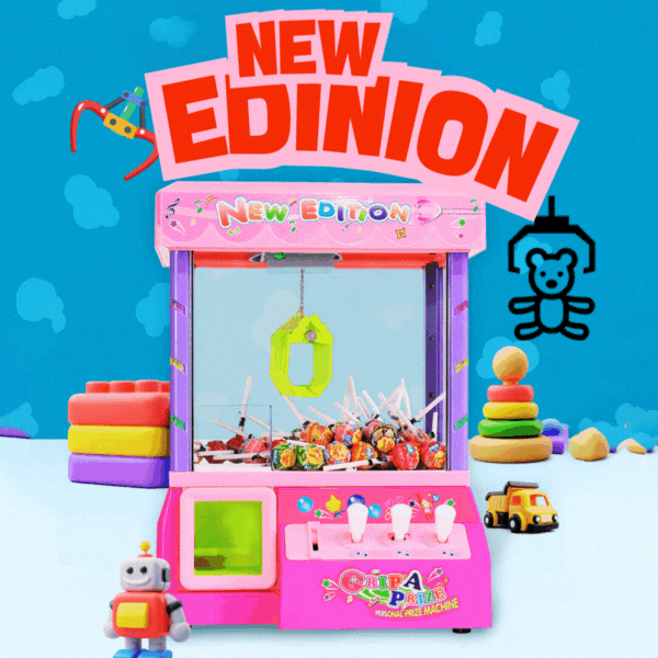 CF61828 - 燈光抓物機 遊戲機台玩具,夾娃娃,遊戲,益智,桌遊,