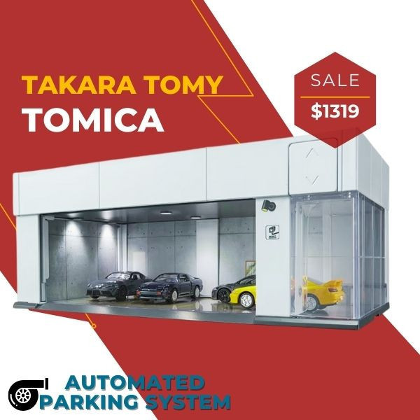 TM09849 -電動車庫-白 特價 正版授權品牌,遙控汽車系列,合金模型車,玩具車類,玩具車停車場類 ,場景套裝類