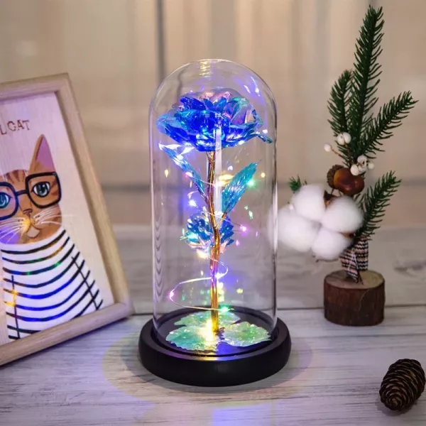 金箔玫瑰花燈飾 浪漫小物,居家布置,夢幻燈飾,玫瑰燈, 生活小物