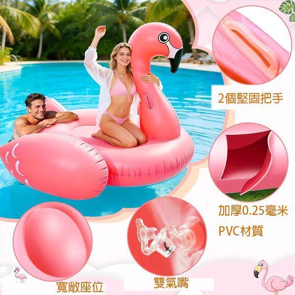 YF15454- 195公分火烈鳥(特價) 夏季專區,充氣泳池／摺疊泳池/充氣滑梯,帳篷/球池,
