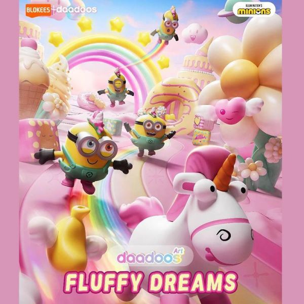 LK53436 - 布魯可小小兵搭豆版ART第一彈 正版授權品牌玩具,BLOKEES布魯可,盲盒,公仔,