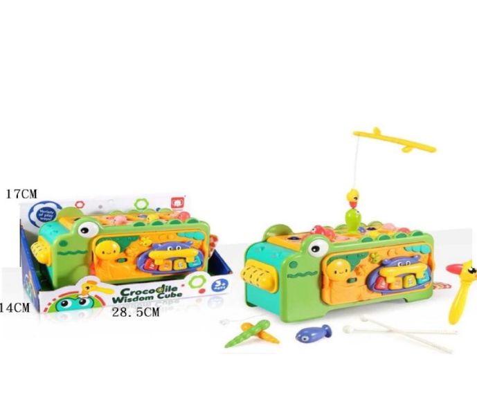 CF165508 多功能鱷魚益智音樂敲琴 益智玩具, 嬰兒玩具,  幼兒玩具