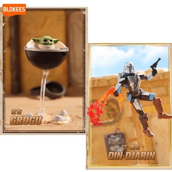 LK53194 -布魯可群星版-盲盒曼達洛人 正版授權品牌玩具,BLOKEES布魯可,盲盒,公仔,