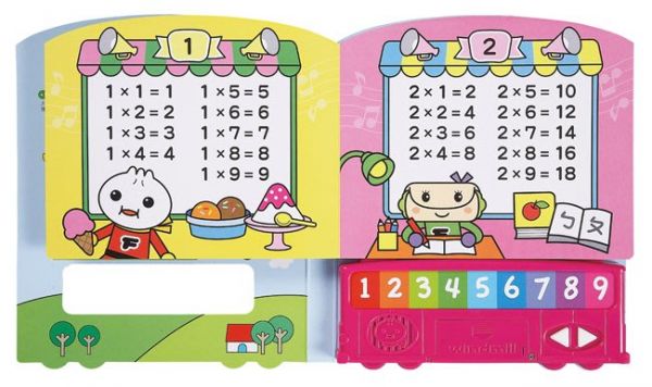 九九乘法有聲書-FOOD超人 