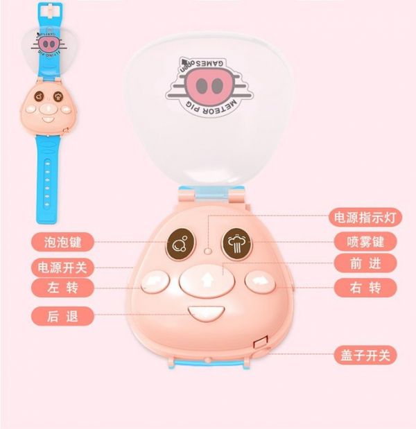 CF148331 2.4G遙控泡泡豬-附USB線 