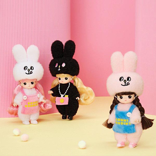 BK65503 - 兔子便利商店迷你小MIMI吊飾 正版授權品牌玩具,娃娃場景套裝,樂天,兔子便利店,MIMI,