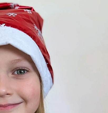 YF13021 -亮布聖誕帽 聖誕節,聖誕老人,交換禮物,聖誕裝,