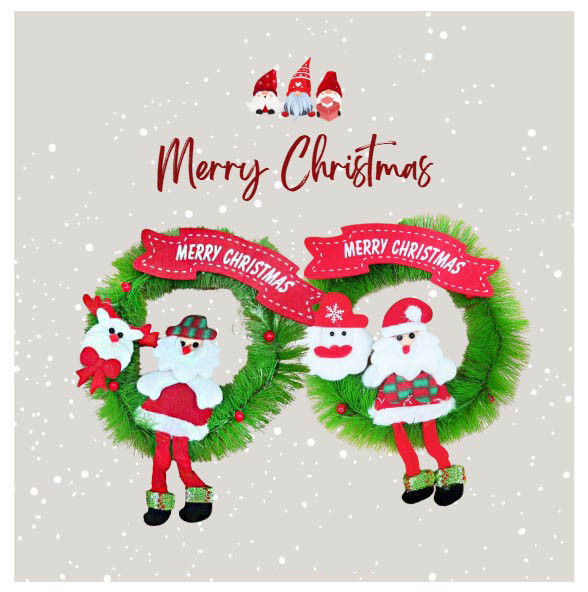 YF14847 -聖誕花環(特價) 聖誕節,聖誕樹,裝飾,聖誕裝飾,