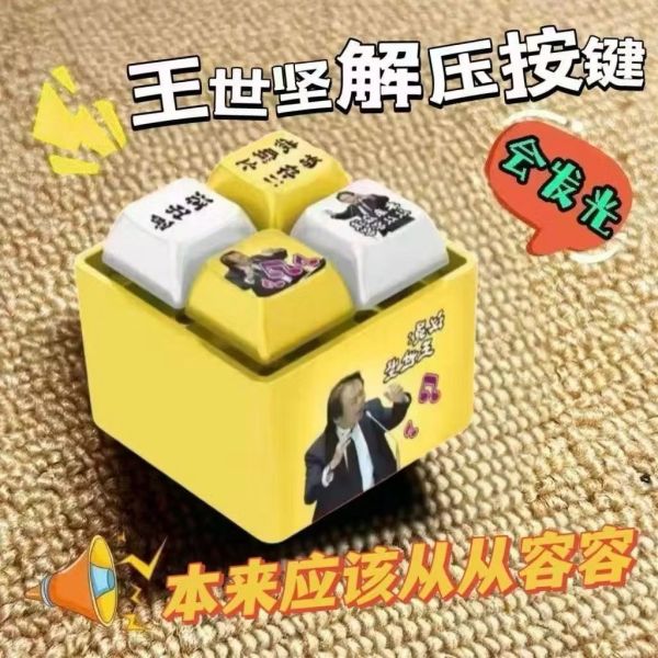 「沒出息」紓壓鑰匙圈 #沒出息玩具 #紓壓紓壓小物
王世堅沒出息
#辦公室小物小物 #辦公室小物#王世堅