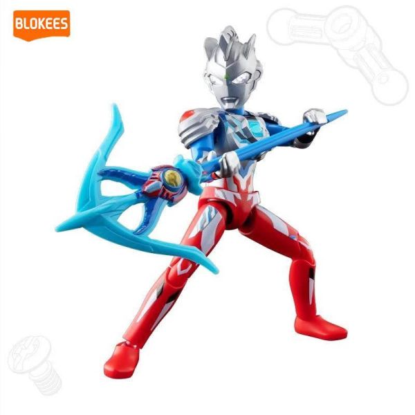 LK53411 -力霸王群星版第一彈光之力在臨 正版授權品牌玩具,BLOKEES布魯可,盲盒,公仔,