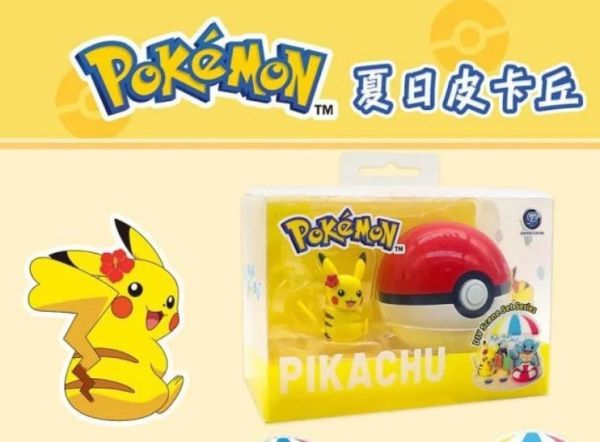 寶可夢PN74185 精靈球-夏日皮卡丘 PN74185 寶可夢 精靈球 - 夏日皮卡丘,Pokemon , Pokemon,寶可夢, 寶可夢公仔,