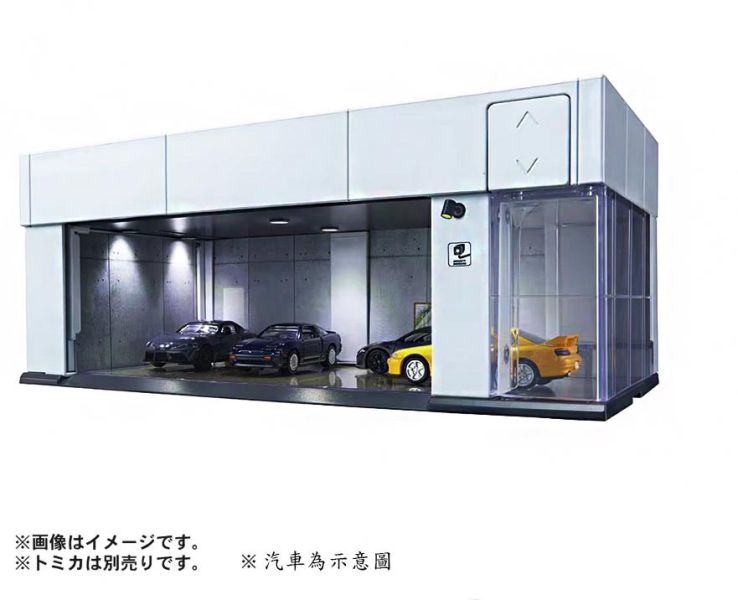 TM09849 -電動車庫-白 特價 正版授權品牌,遙控汽車系列,合金模型車,玩具車類,玩具車停車場類 ,場景套裝類