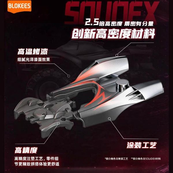 LK53286 - 力霸王積木車經典版第一彈銀河驅動 正版授權品牌玩具,BLOKEES布魯可,盲盒,公仔,