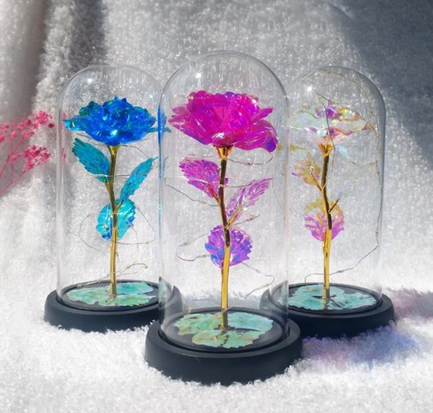 金箔玫瑰花燈飾 浪漫小物,居家布置,夢幻燈飾,玫瑰燈, 生活小物