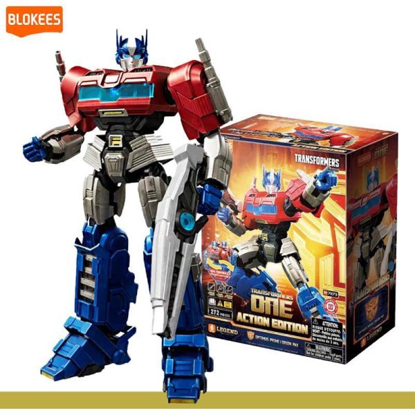 LK53125 布魯可變形金剛-傳奇版源起柯博文 正版授權品牌玩具,BLOKEES布魯可,