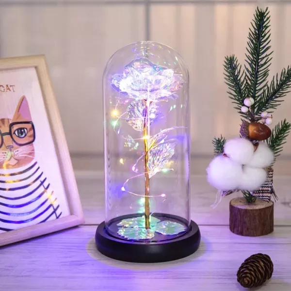 金箔玫瑰花燈飾 浪漫小物,居家布置,夢幻燈飾,玫瑰燈, 生活小物