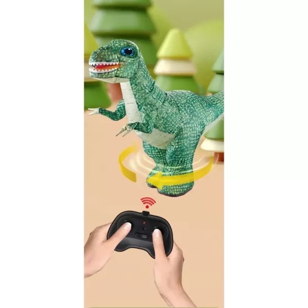 遙控充氣迅猛龍/暴王龍 遙控充氣恐龍,迅猛龍 ,暴王龍 ,侏羅紀冒險 ,互動玩具 ,兒童禮物首選