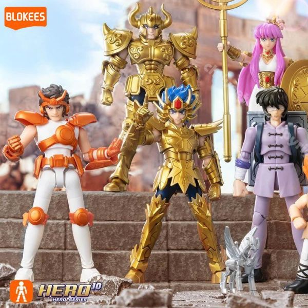 LK53198  -布魯可聖鬥士星矢群星版盲盒 第3彈 正版授權品牌玩具,BLOKEES布魯可,盲盒,公仔,