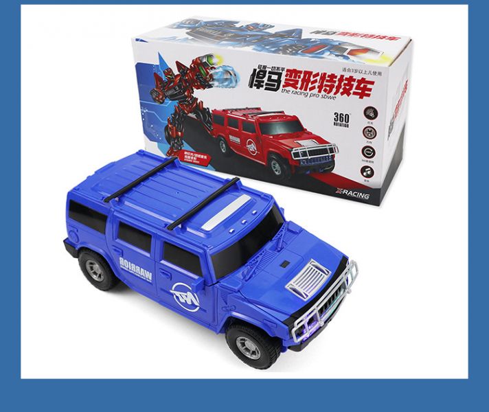 CF151685 電動燈光音樂變形悍馬車 