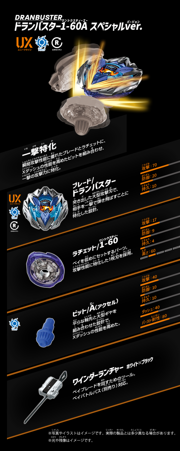 UX-04 極限衝擊對戰組U 戰鬥陀螺BEYBLADE