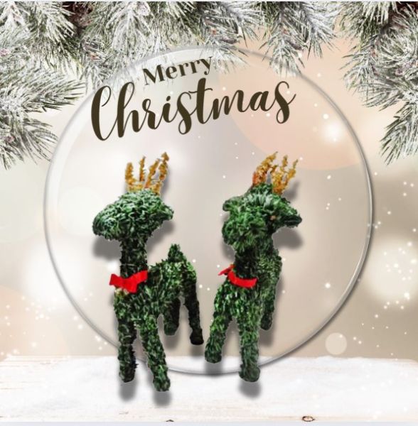 YF20619 -裝飾小鹿 聖誕節,聖誕樹,裝飾,聖誕裝飾,麋鹿,