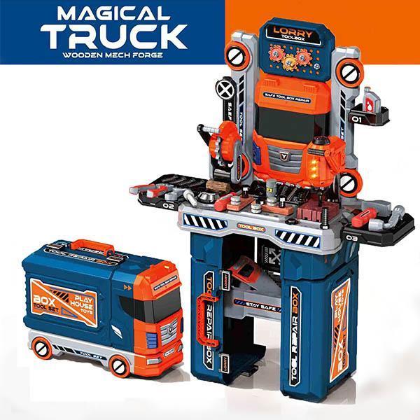 CF171564 - 奇趣2合一工具卡車 仿真工具系列,玩具車/停車場,場景套裝類,