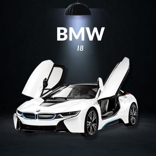 71000 - 1:14bmw i8遙控開門車 遙控玩具,遙控品牌授權車,遙控汽車系列,