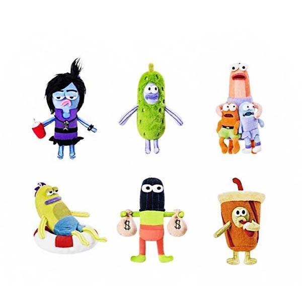 比奇堡居民的一天毛絨盲盒 盲盒,比奇堡,正版授權品牌玩具,