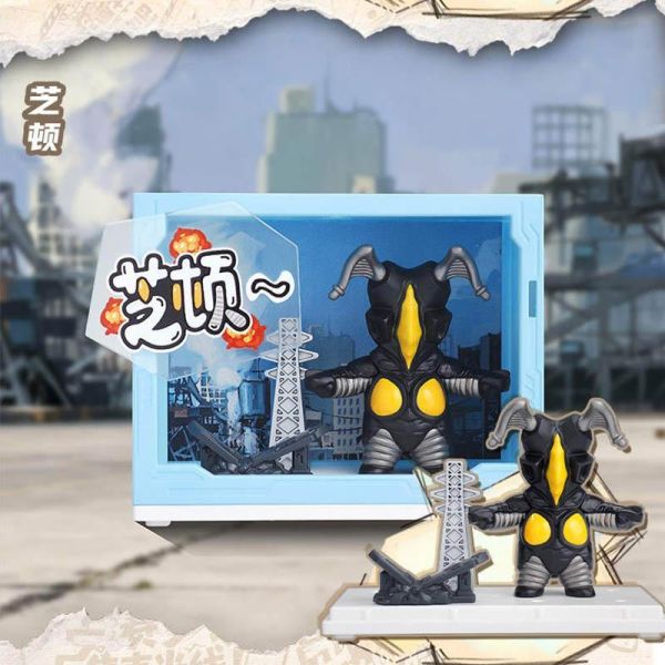 LK53486 -力霸王元氣劇場第一彈城市英雄 正版授權品牌玩具,BLOKEES布魯可,盲盒,公仔,