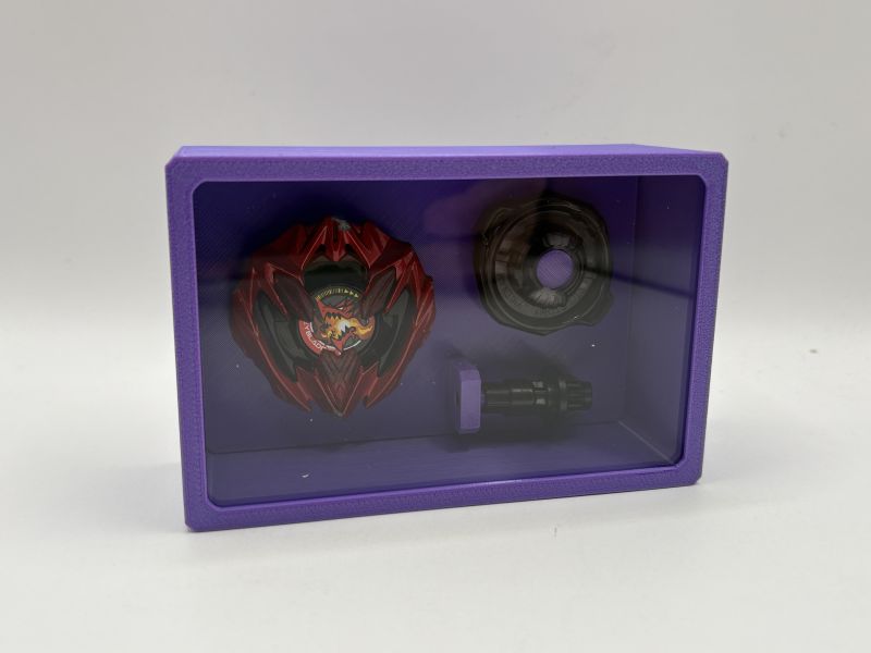 戰鬥陀螺3D列印展示盒 