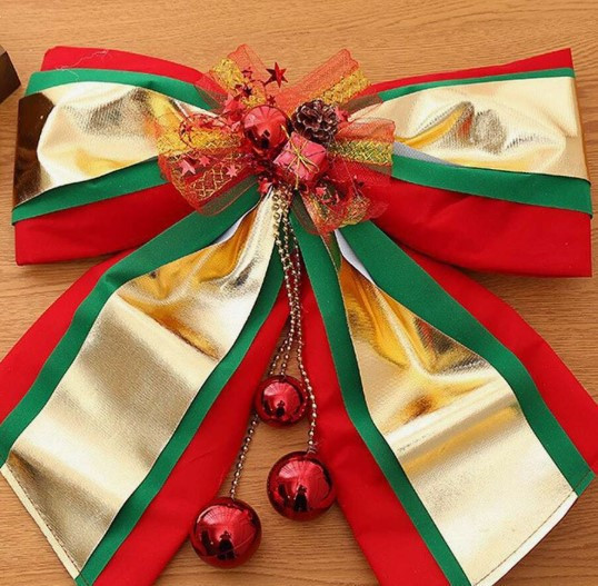 YF13728 -蝴蝶結 聖誕節,聖誕樹,裝飾,聖誕裝飾,