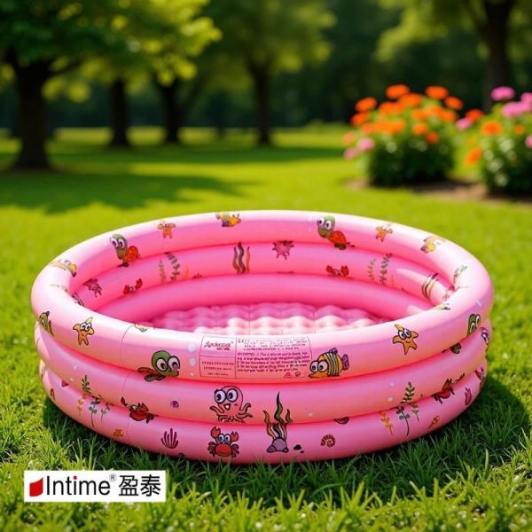 YF4274 -三環水池 夏季專區,充氣泳池／摺疊泳池/充氣滑梯,帳篷/球池,