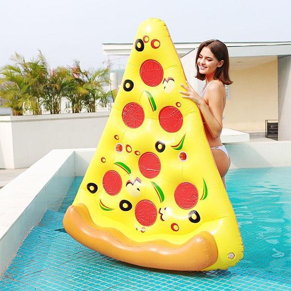 YF13857 XF4202  - 披薩水上浮床 (特價) 夏季專區,充氣泳池／摺疊泳池/充氣滑梯,帳篷/球池,
