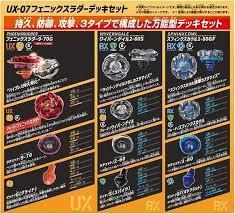 UX-07 鳳凰尾翼改造組 戰鬥陀螺BEYBLADE