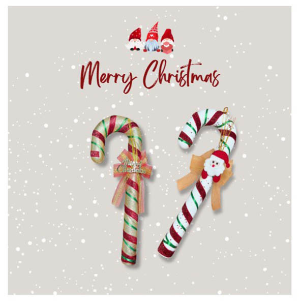 YF18296- 聖誕手杖 聖誕節,聖誕樹,裝飾,聖誕裝飾