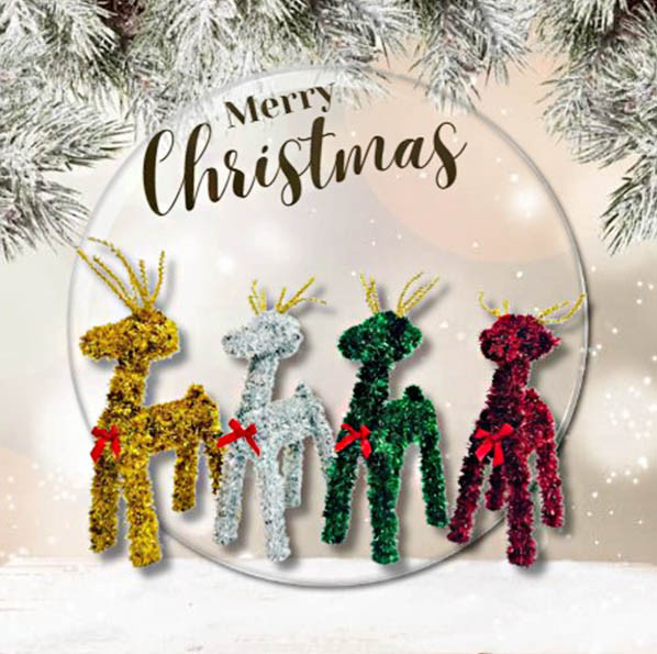 YF20619 -裝飾小鹿 聖誕節,聖誕樹,裝飾,聖誕裝飾,麋鹿,