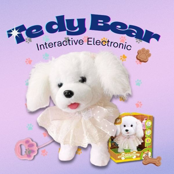 CF169669 - 牽繩舔舌貴賓狗 