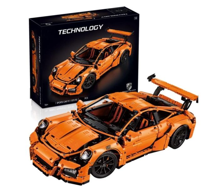 保時捷積木-2704PCS 賽車積木, 積木