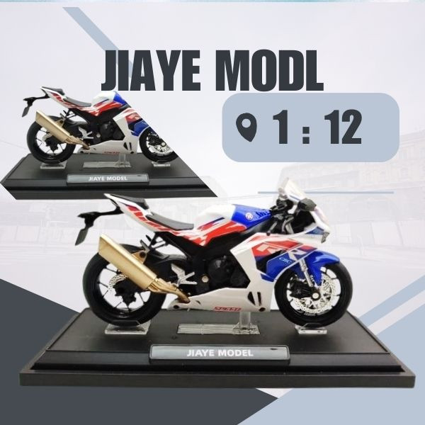 CF163040 - 1:12 本田CBR100 玩具車/停車場,
合金模型車,